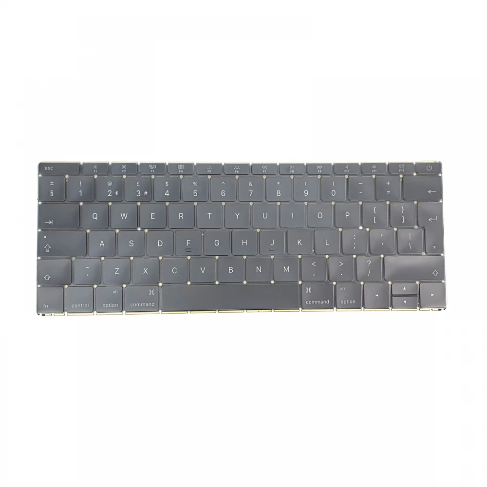 Folie de protectie pentru tastatura MacBook A1534, A1708, Transparenta, Layout UK