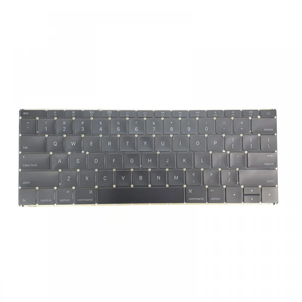 Folie de protectie pentru tastatura MacBook A1534, A1708, Transparenta, Layout US