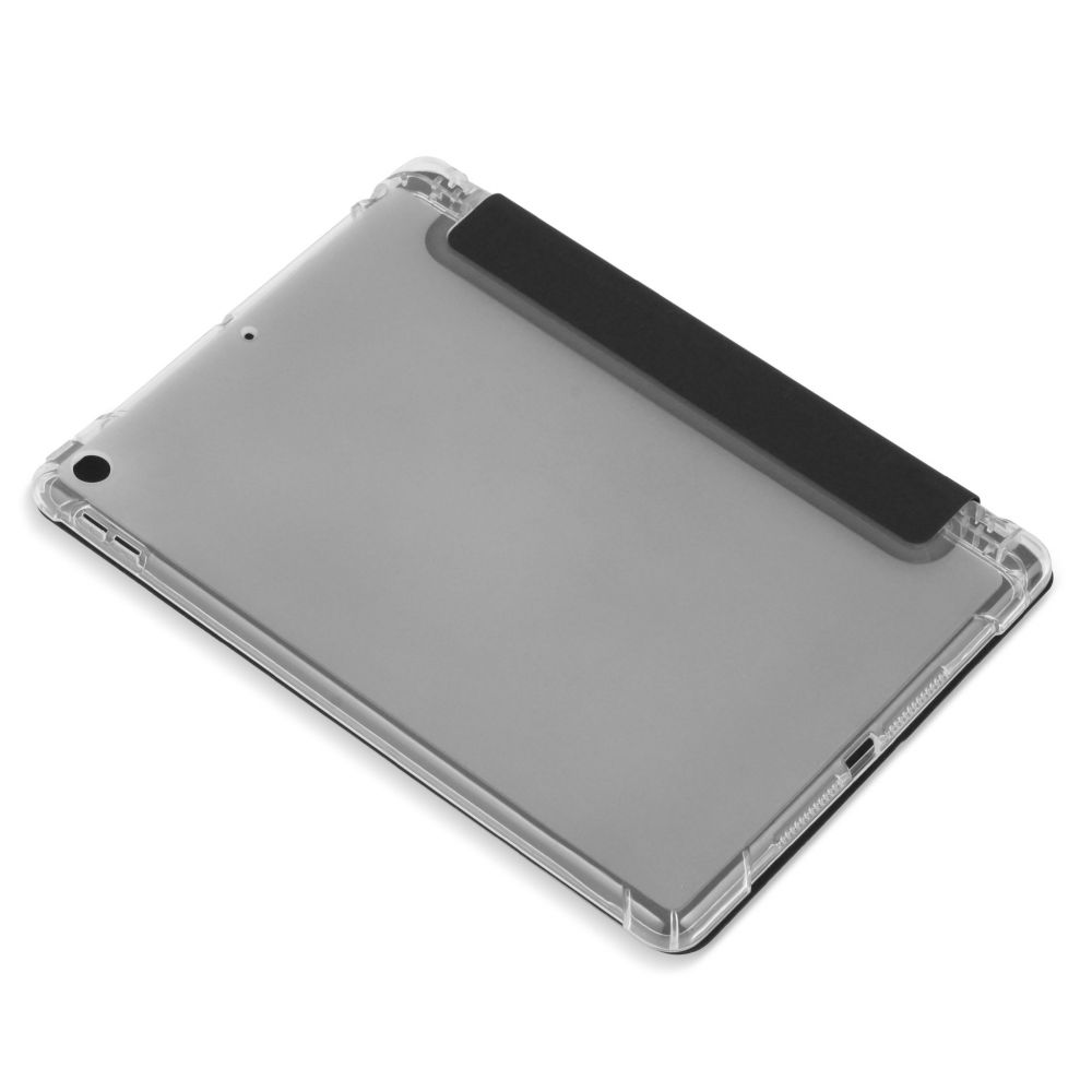 Husa Flip magnetica cu suport Stylus Stylus iPad 7 / 8 10.2 inch 2019 / 2020 - Negru