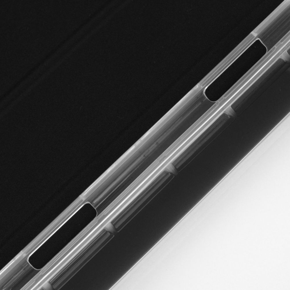 Husa Flip magnetica cu suport Stylus Stylus iPad 7 / 8 10.2 inch 2019 / 2020 - Negru