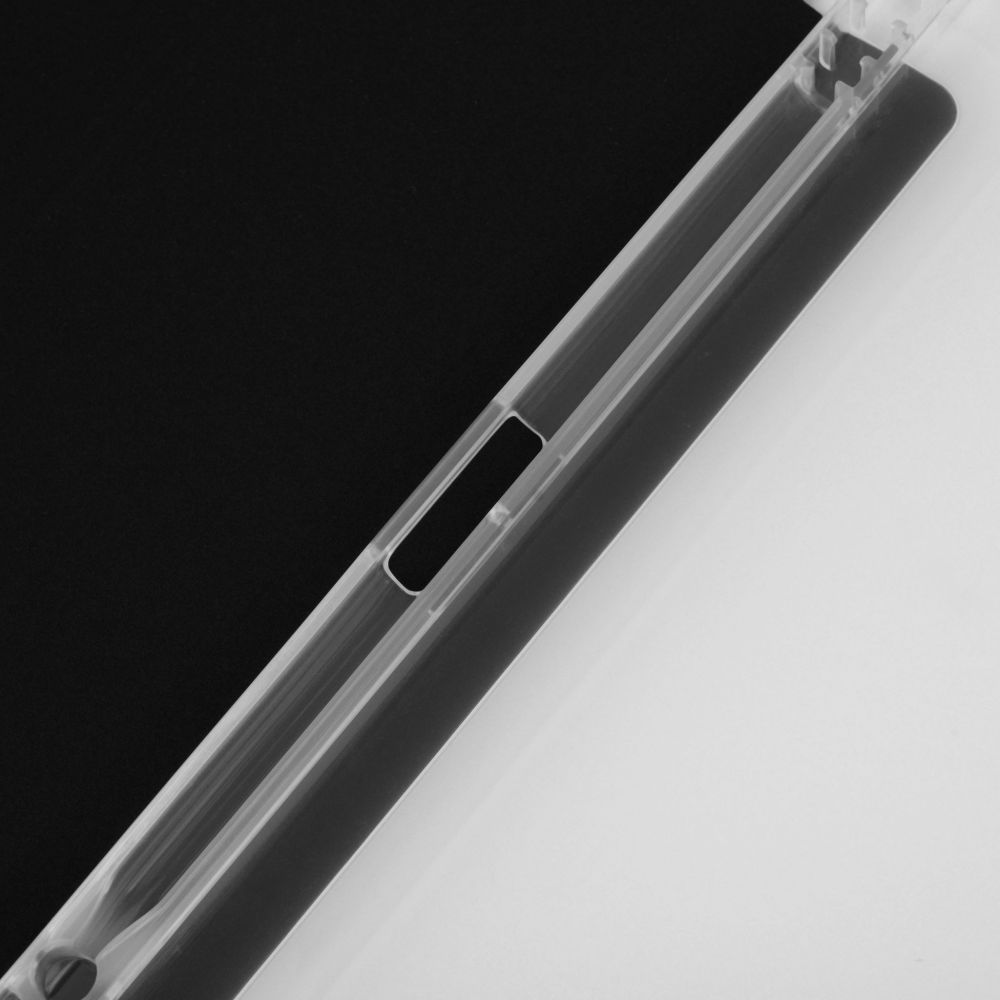 Husă Flip Magnetică cu suport Stylus Stylus iPad Pro 12.9 (2020) Negru