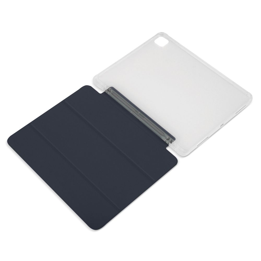 Husă Flip magnetică cu suport Stylus Stylus iPad Pro 12.9 (2020) Navy Blue