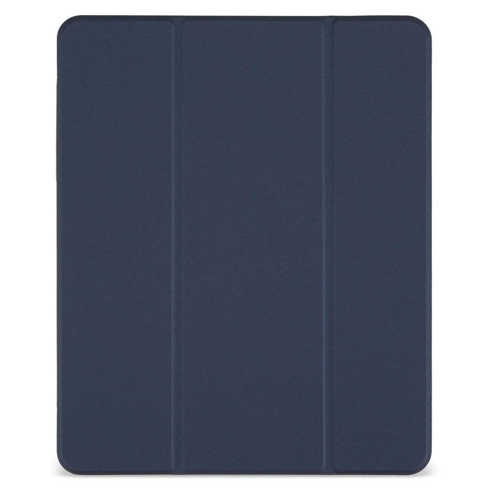 Husă Flip magnetică cu suport Stylus Stylus iPad Pro 12.9 (2020) Navy Blue
