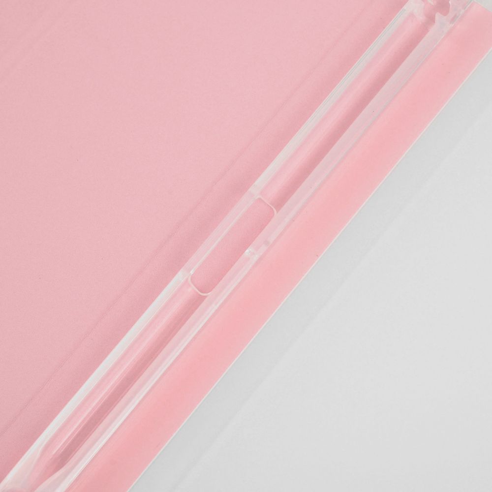 Husă Flip Magnetică cu suport Stylus Stylus iPad Pro 12.9 2020 Roz