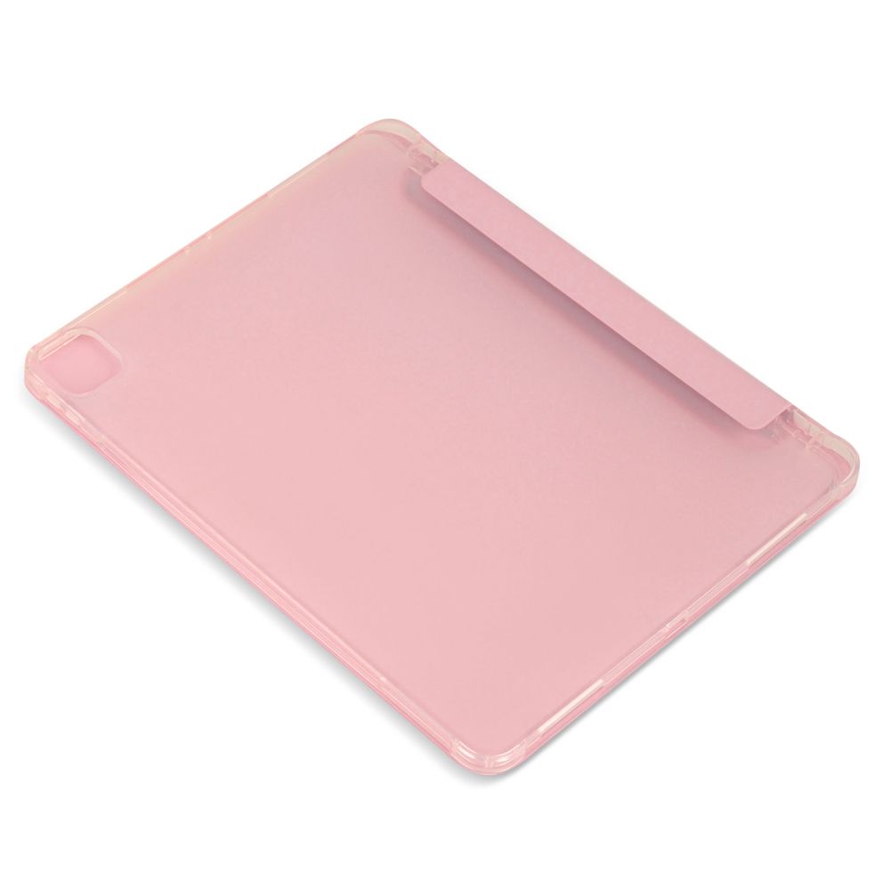 Husă Flip Magnetică cu suport Stylus Stylus iPad Pro 12.9 2020 Roz