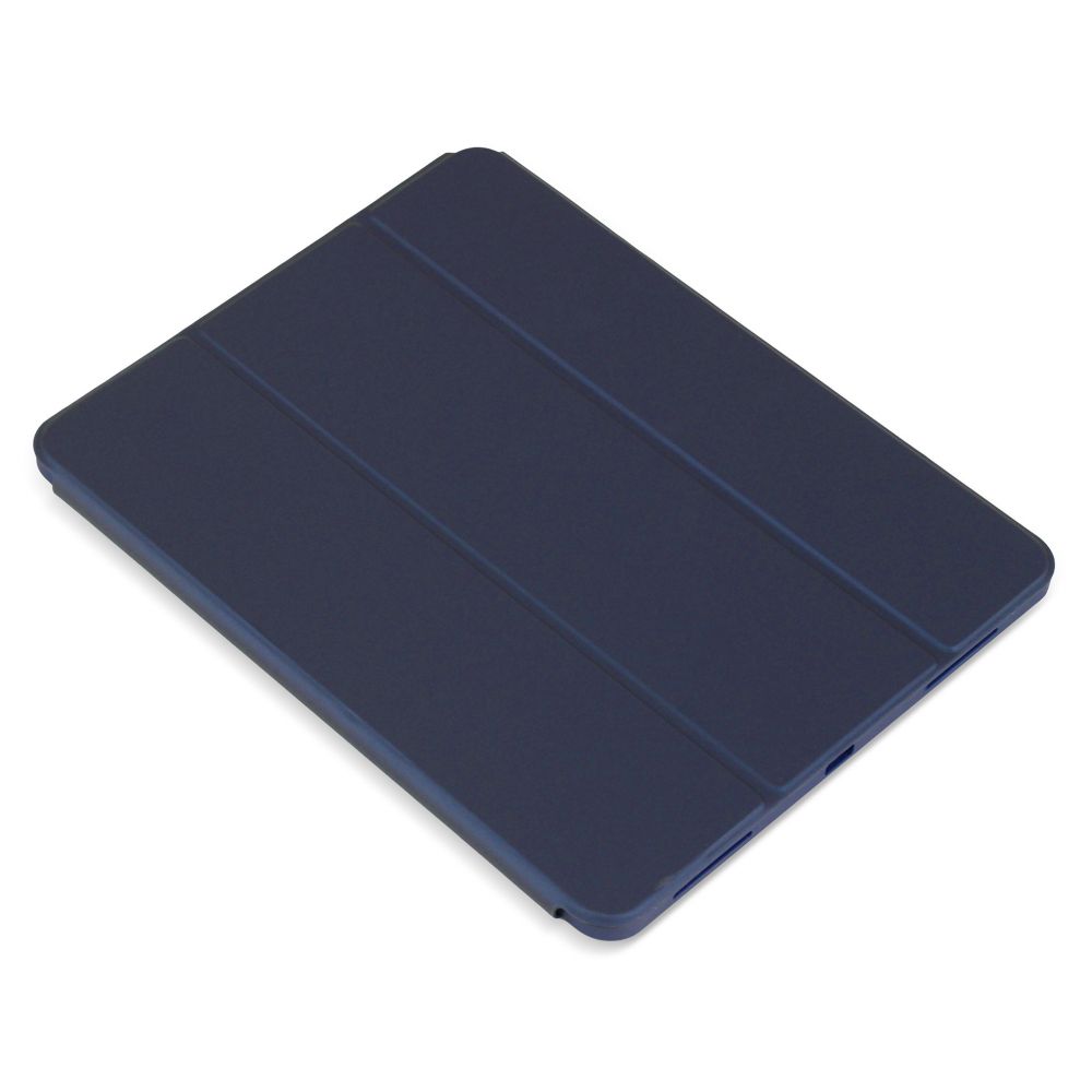 Husă Flip Magnetică cu suport Stylus Stylus iPad Pro 12.9 (2020) Albastru
