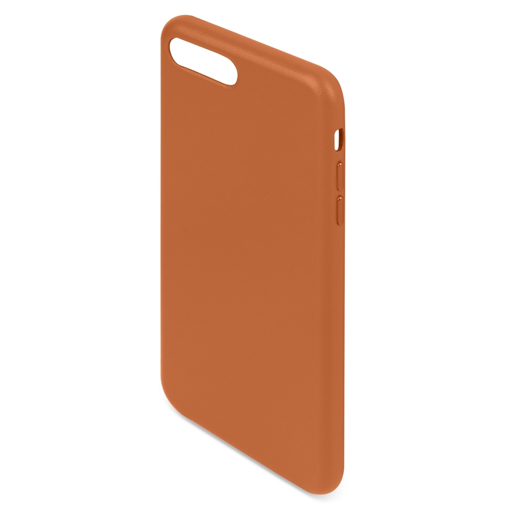 Husă de protecție din piele compatibilă cu iPhone 7 Plus / 8 Plus - Maro