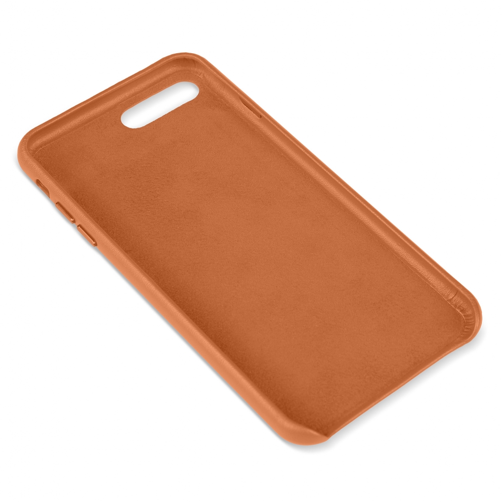 Husă de protecție din piele compatibilă cu iPhone 7 Plus / 8 Plus - Maro
