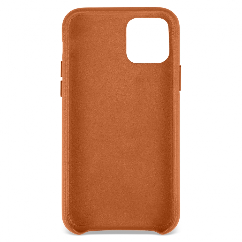 Husă din piele naturală Apple iPhone 11 Pro - Maro