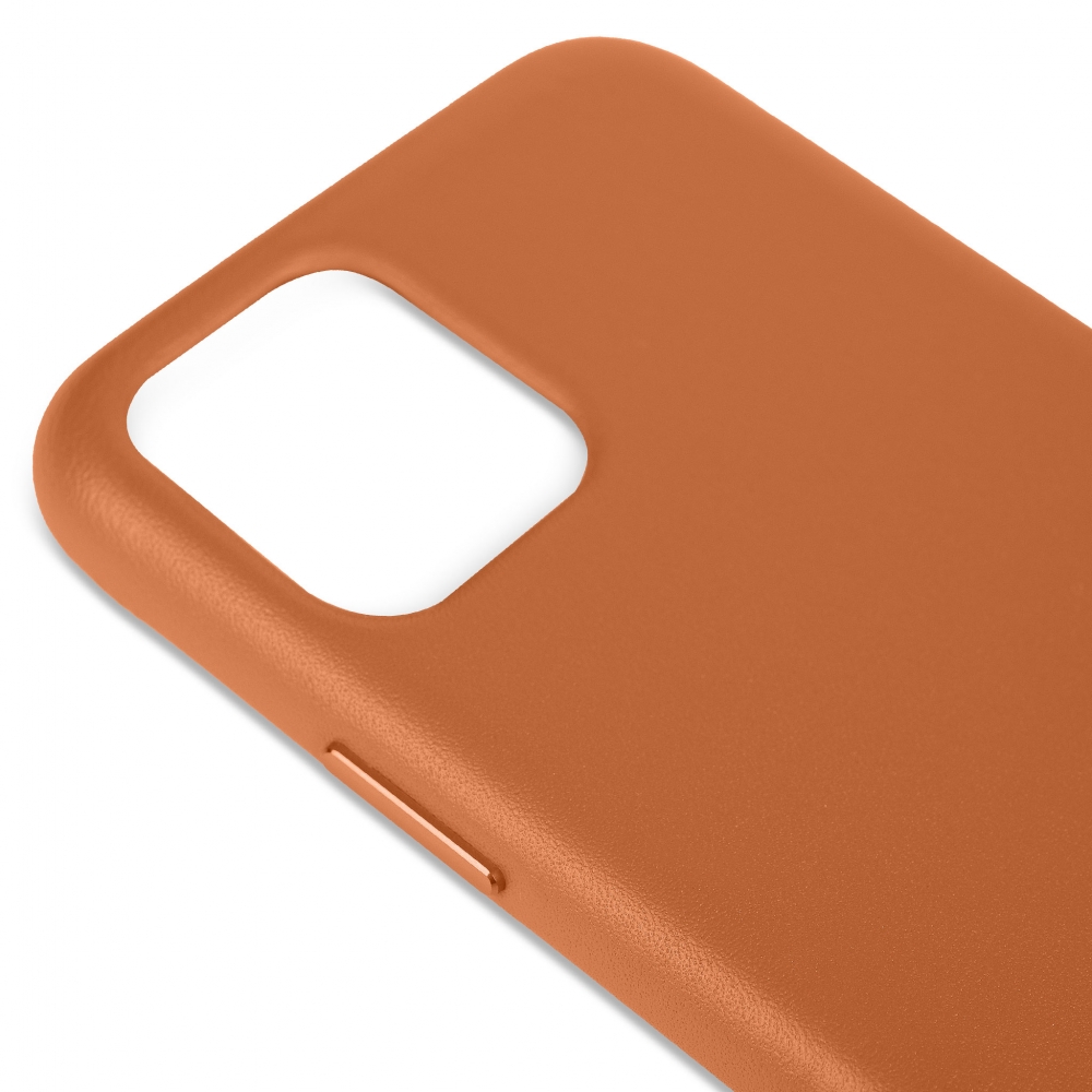 Husă din piele naturală Apple iPhone 11 Pro - Maro