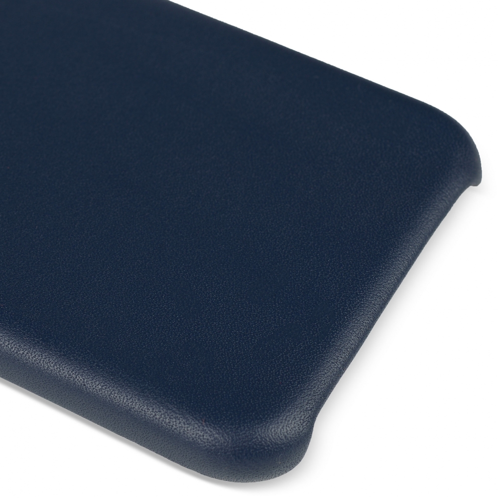 Husă din piele naturală Apple iPhone 11 Pro Midnight Blue