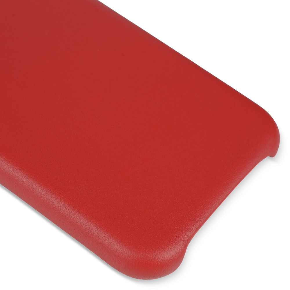 Husă protecție piele iPhone 11 Pro Max Roșu