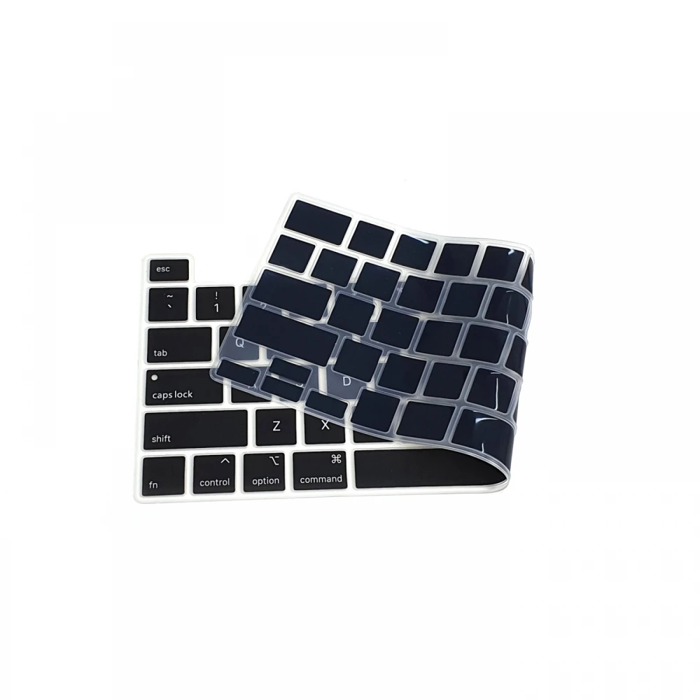 Folie de protectie pentru tastatura MacBook Pro A2251 A2289 A2338 A2141, Negru, Layout US