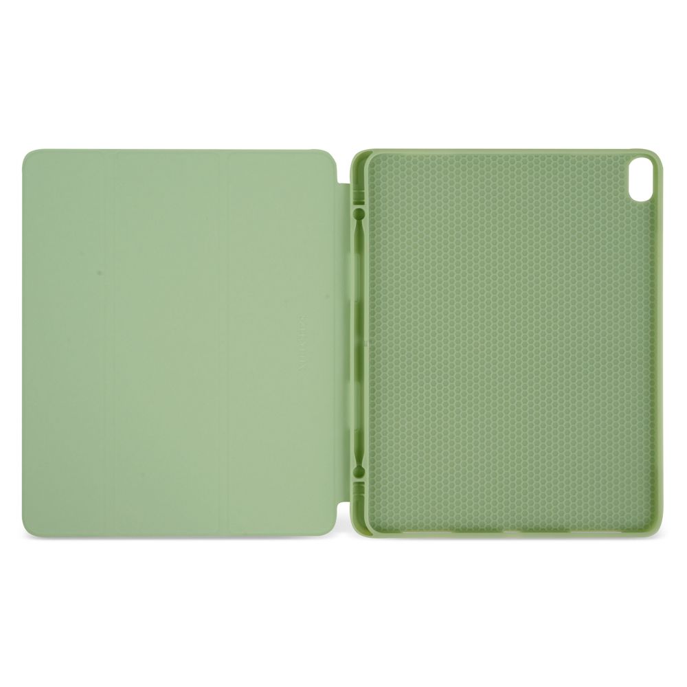 Husă Flip Magnetică cu suport Stylus Stylus iPad Pro 12.9 (2018), Matcha Green