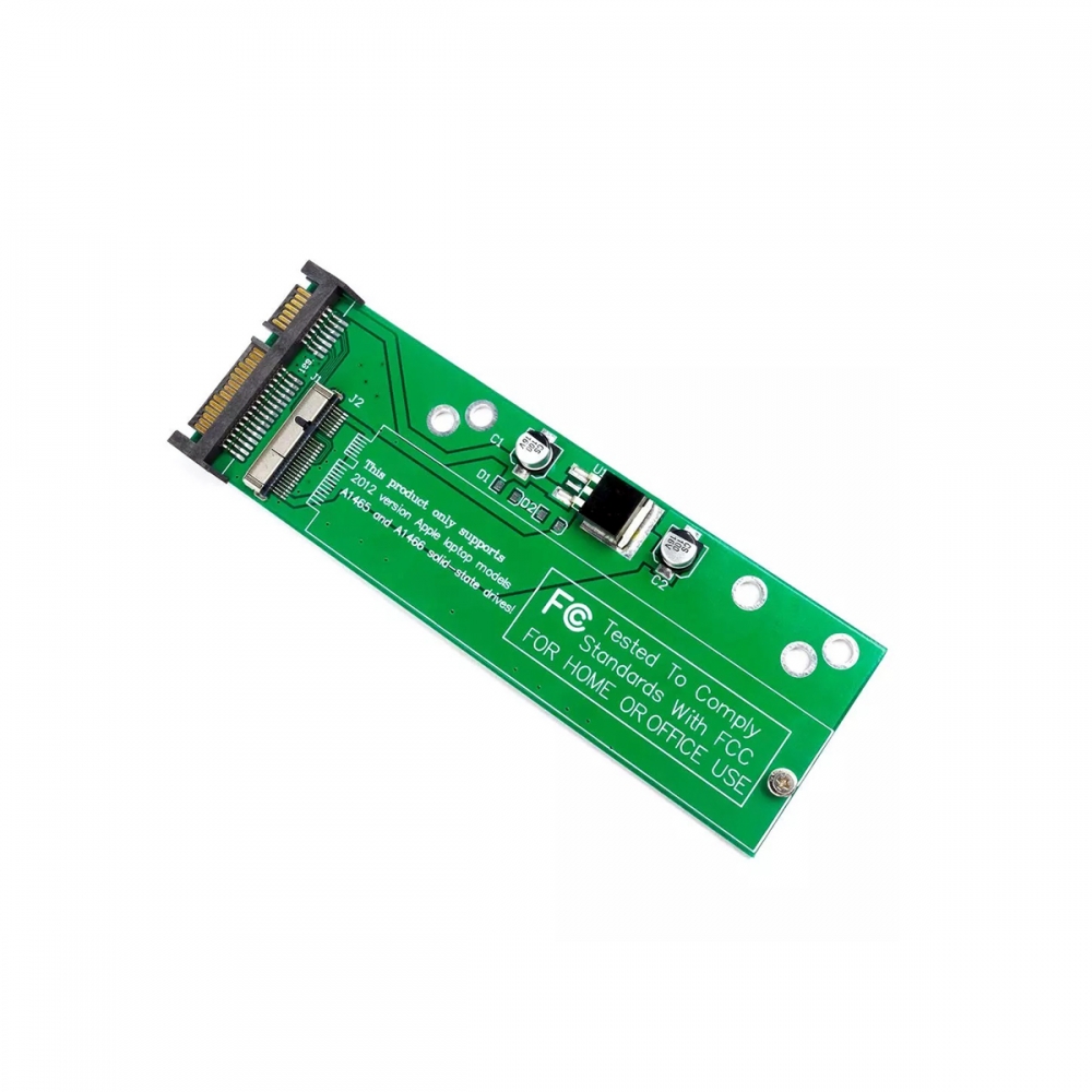 Adaptor SSD 7+17 pini la SATA 3 MacBook Air / Pro Retina 2012-2013