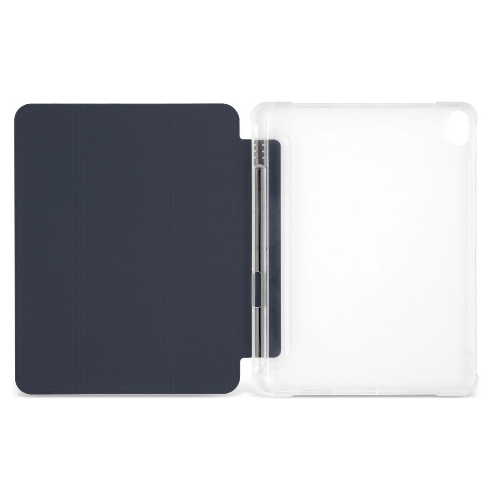 Husă Flip Magnetică cu suport Stylus Stylus iPad Air 4 10.9 inch, Navy Blue