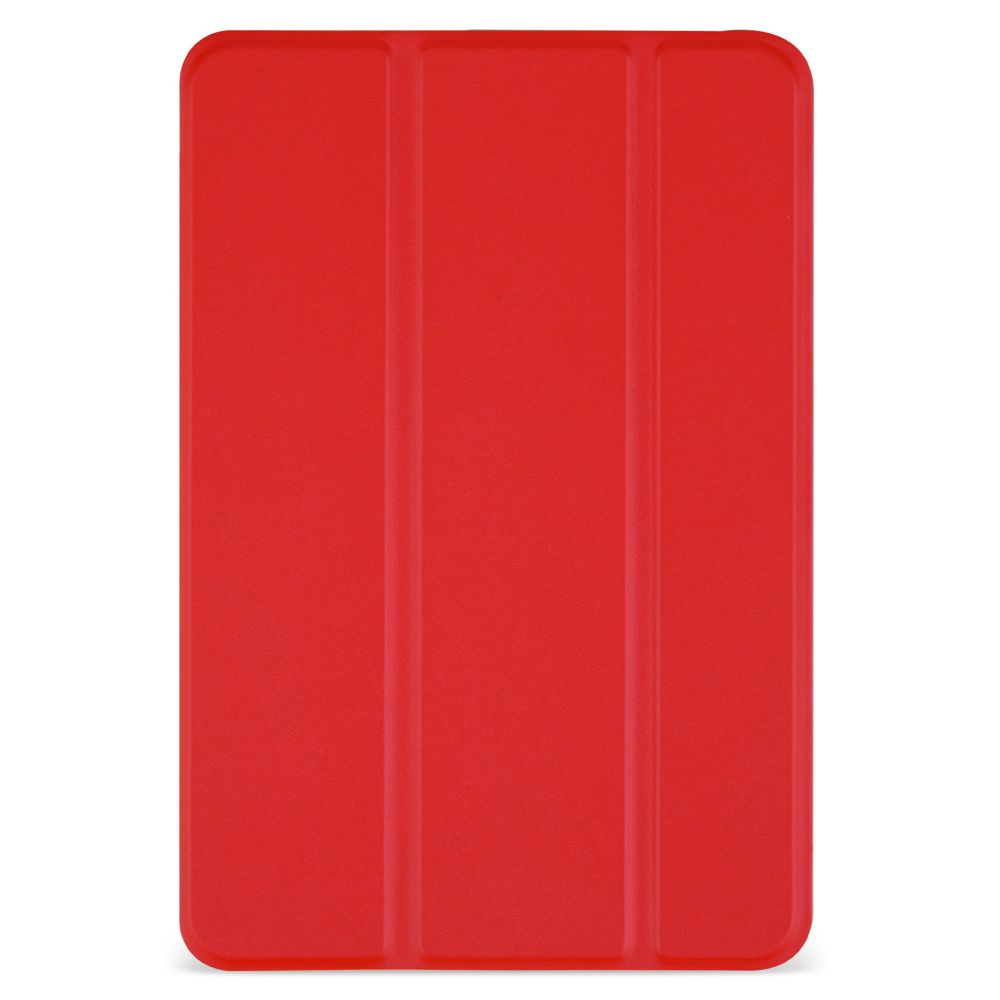 Husă magnetică cu spate transparent și colțuri întărite iPad Mini 4 / 5 7.9 inch - Roșu