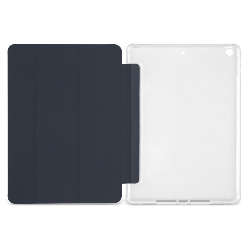 Husă flip cu bumper Anti-fall iPad 10.2 (7/8), Navy Blue