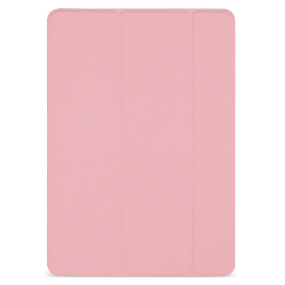 Husă magnetică cu spate transparent și colțuri întărite iPad 7 / 8 10.2 inch Roz