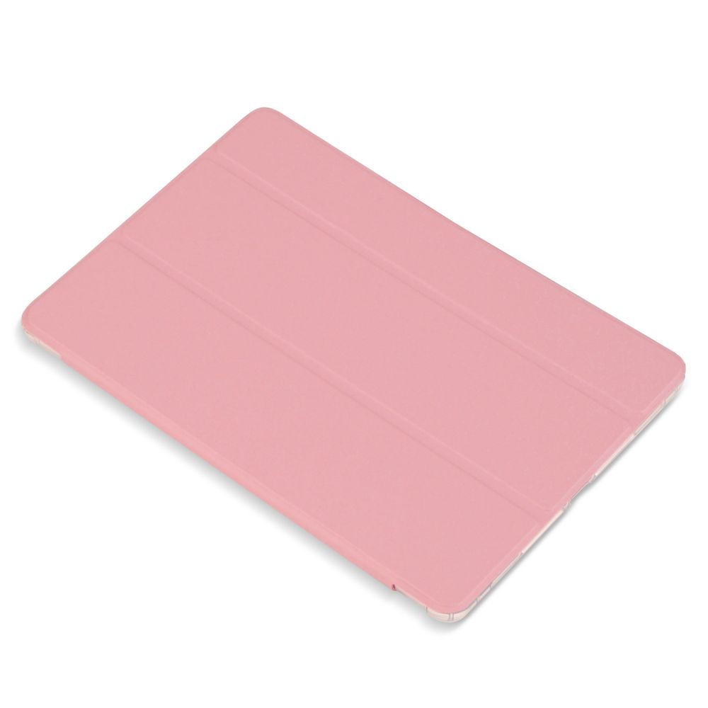Husă magnetică cu spate transparent și colțuri întărite iPad 7 / 8 10.2 inch Roz