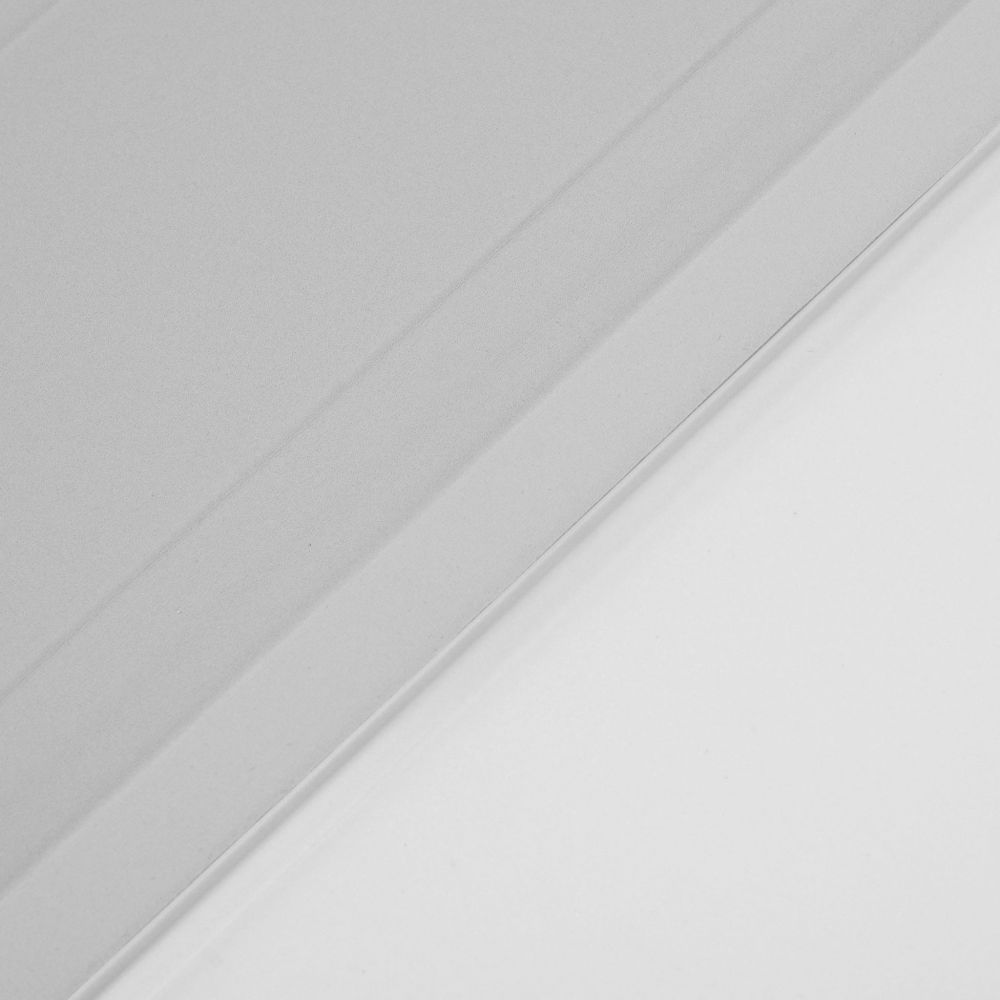 Husă magnetică cu spate transparent și colțuri întărite iPad 7 / 8 10.2 inch, Gri deschis