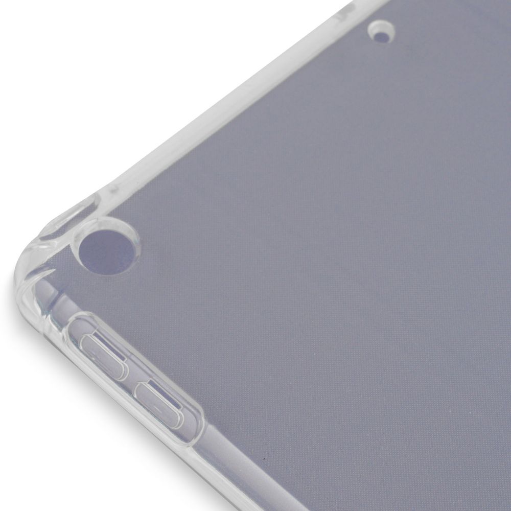 Husă magnetică cu spate transparent și colțuri întărite iPad 7 / 8 10.2 inch - Lavender