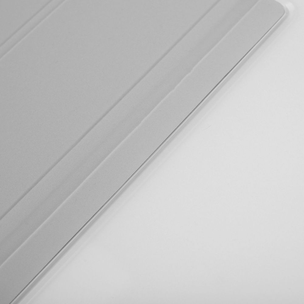 Husă magnetică cu spate transparent și colțuri întărite iPad Air 3 / iPad Pro 10.5, Gri deschis