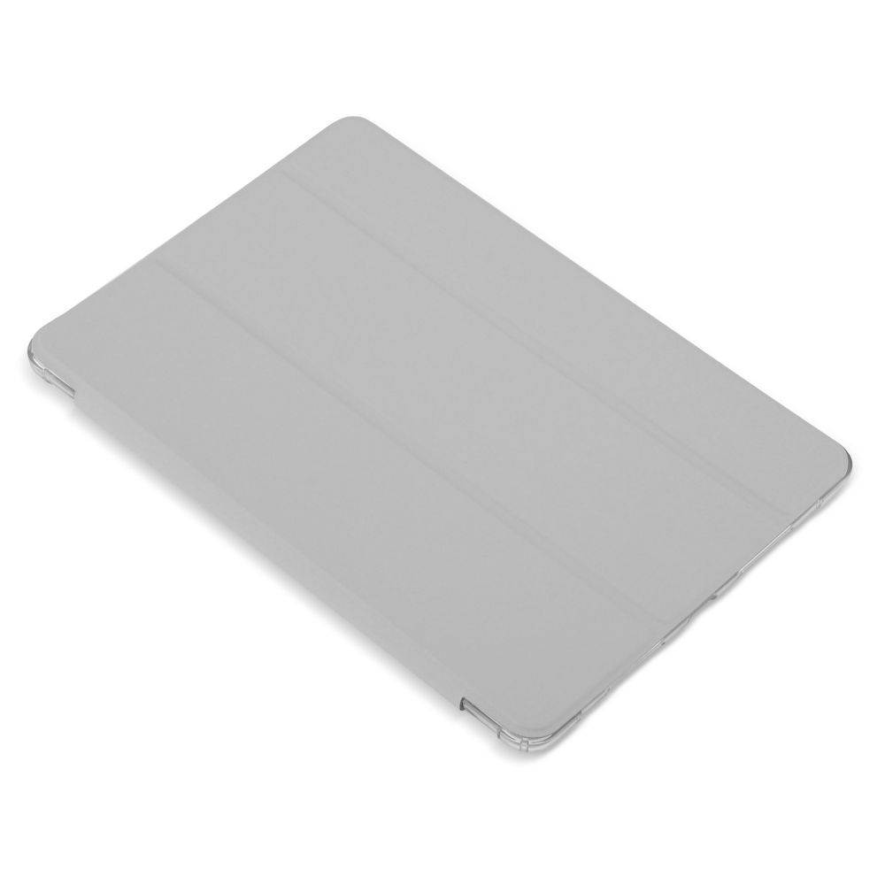 Husă magnetică cu spate transparent și colțuri întărite iPad Air 3 / iPad Pro 10.5, Gri deschis