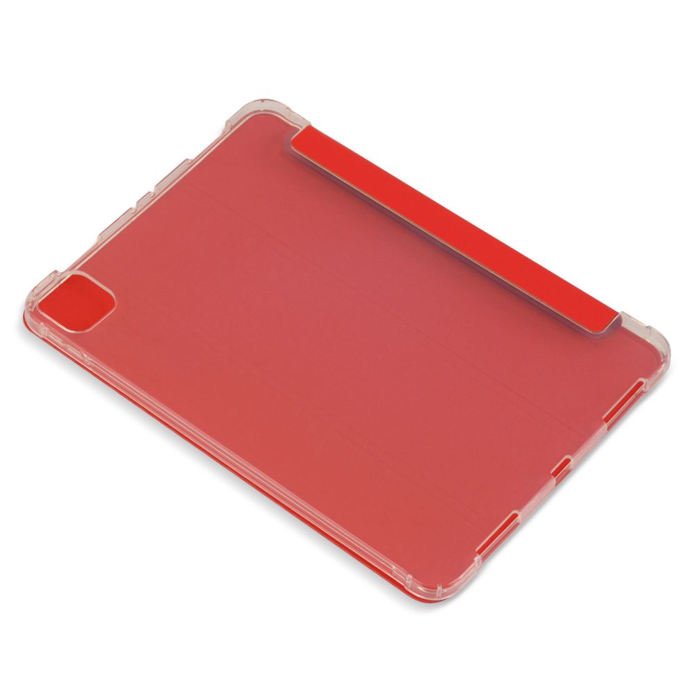 Husă magnetică cu spate transparent și colțuri întărite iPad Pro 11 inch 2018 / 2020 - Roșu