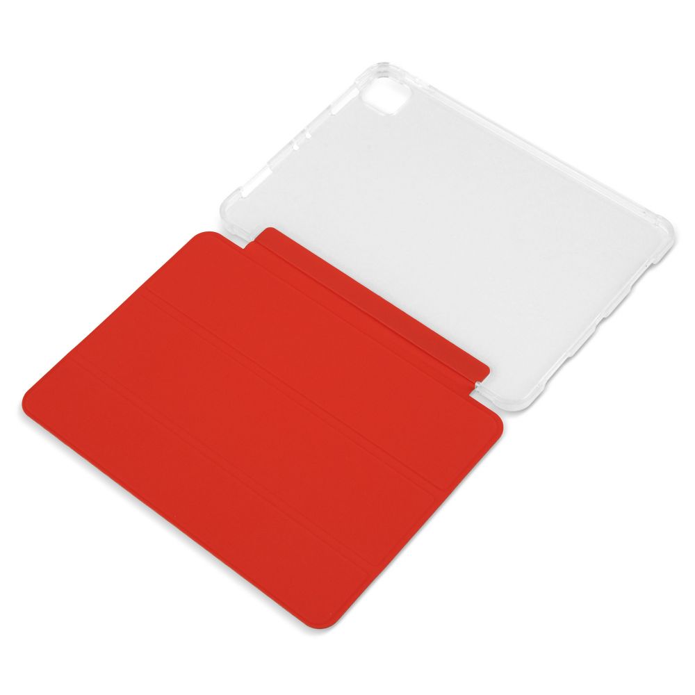 Husă magnetică cu spate transparent și colțuri întărite iPad Pro 11 inch 2018 / 2020 - Roșu