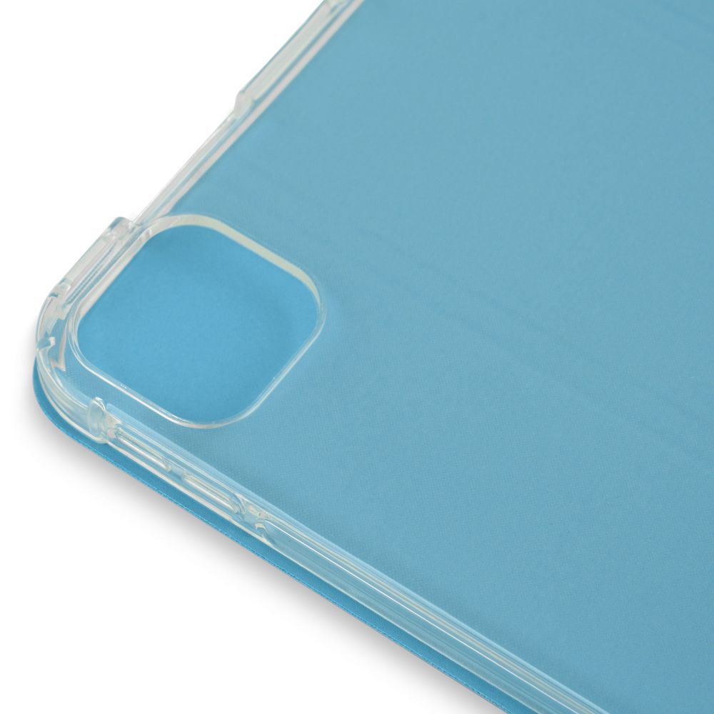 Husă magnetică cu spate transparent și colțuri întărite iPad Pro 11 inch 2018 / 2020, Sky Blue