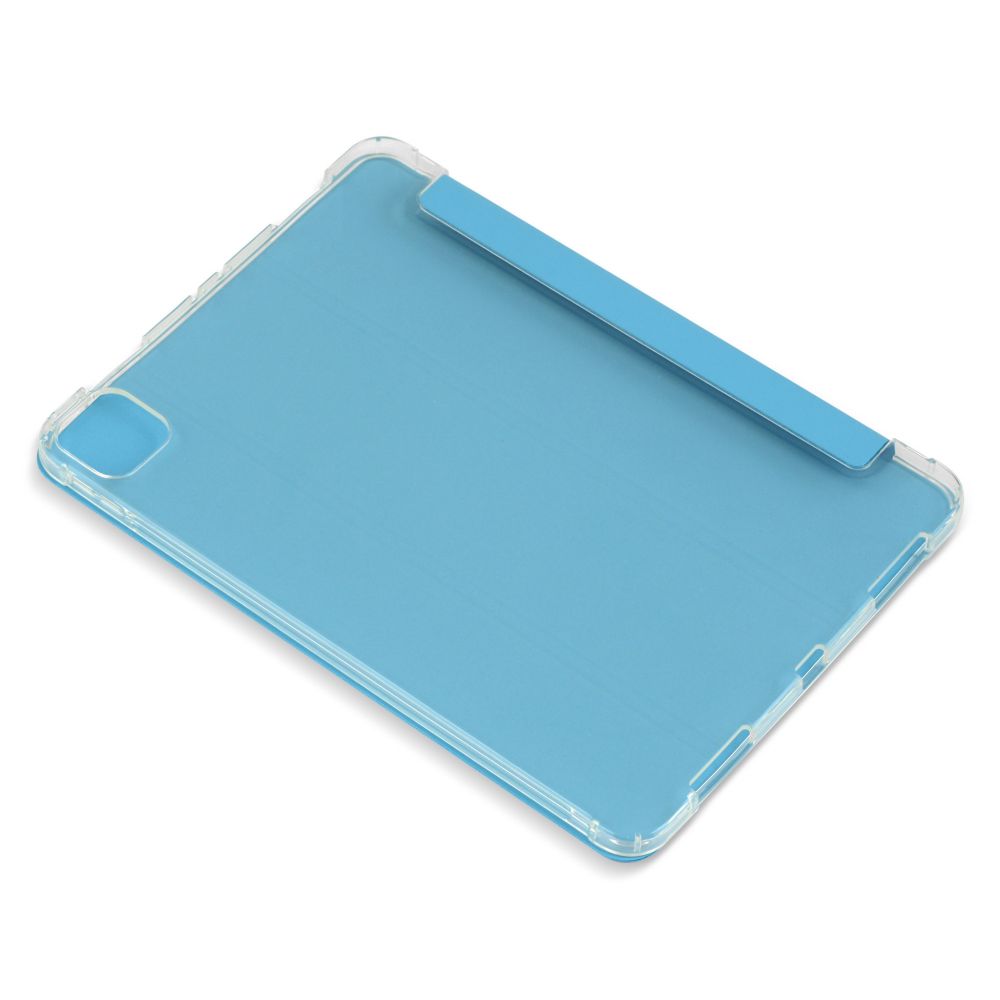 Husă magnetică cu spate transparent și colțuri întărite iPad Pro 11 inch 2018 / 2020, Sky Blue