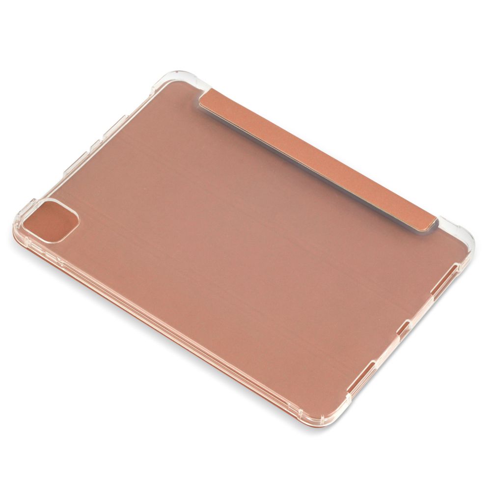 Husă magnetică cu spate transparent și colțuri întărite iPad Pro 11 (2018/2020) - Rose Gold