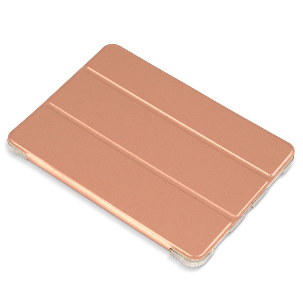 Husă magnetică cu spate transparent și colțuri întărite iPad Pro 11 (2018/2020) - Rose Gold
