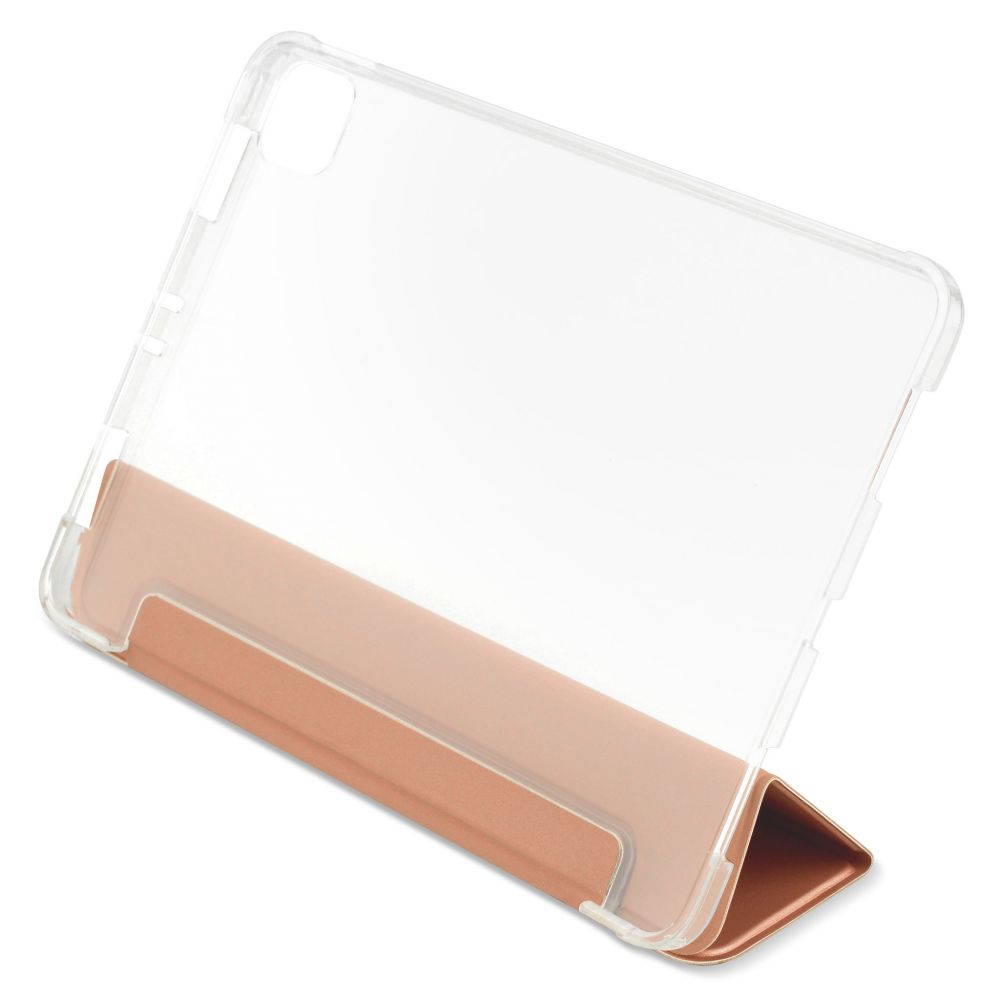 Husă magnetică cu spate transparent și colțuri întărite iPad Pro 11 (2018/2020) - Rose Gold