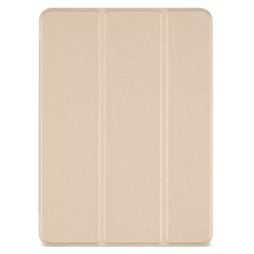 Husă magnetică cu spate transparent și colțuri întărite iPad Pro 11 inch (2018, 2020) - Auriu
