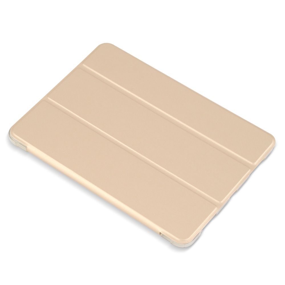 Husă magnetică cu spate transparent și colțuri întărite iPad Pro 11 inch (2018, 2020) - Auriu