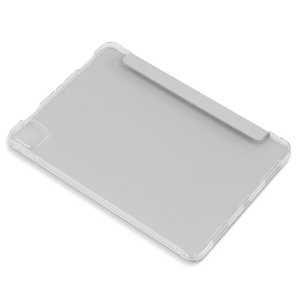 Husă magnetică cu spate transparent și colțuri întărite iPad Pro 11 inch (2018, 2020) - Gri deschis