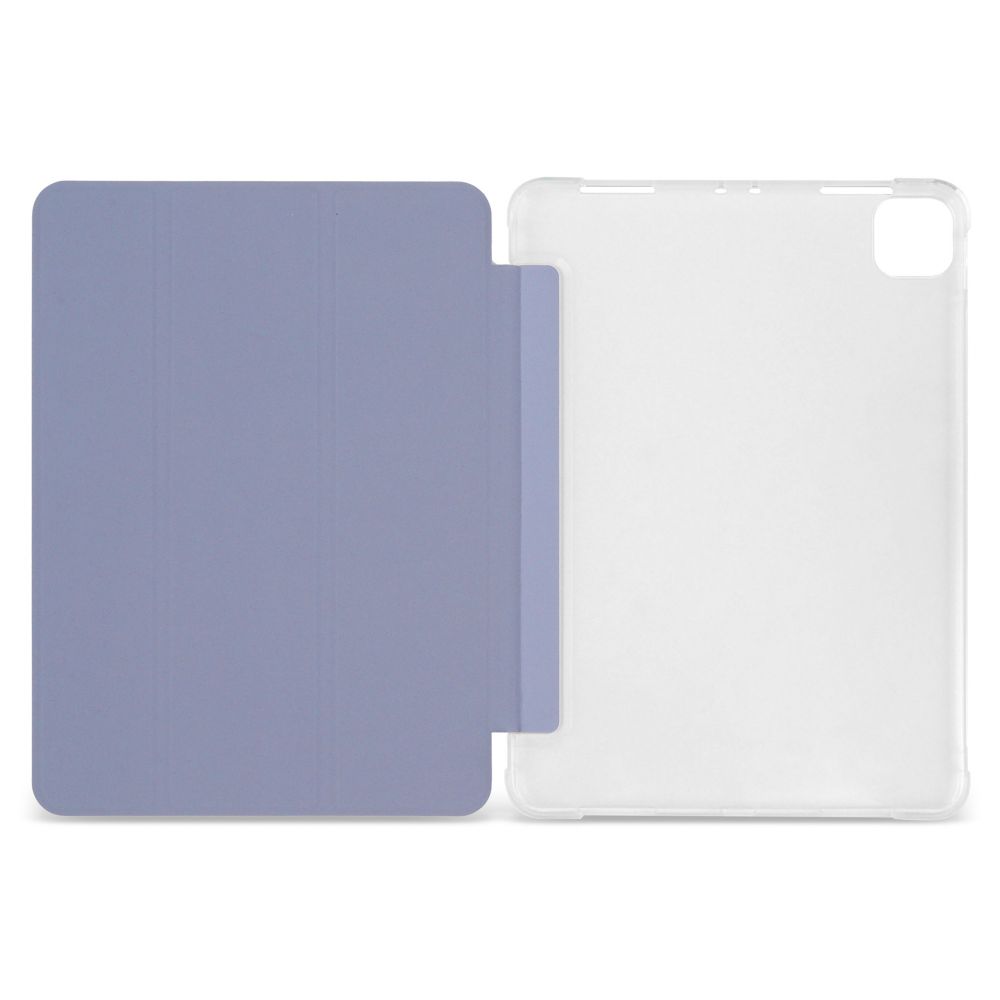 Husă magnetică cu spate transparent și colțuri întărite iPad Pro 11 inch (2018, 2020) - Lavender