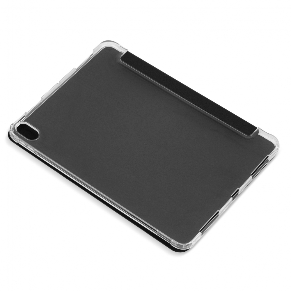 Husă magnetică cu spate transparent și colțuri întărite iPad Air 4 10.9 inch - Negru