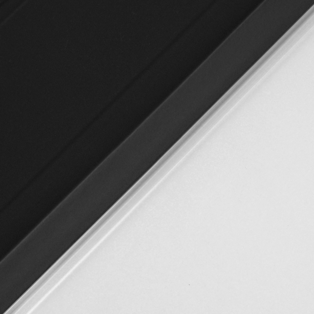 Husă magnetică cu spate transparent și colțuri întărite iPad Air 4 10.9 inch - Negru