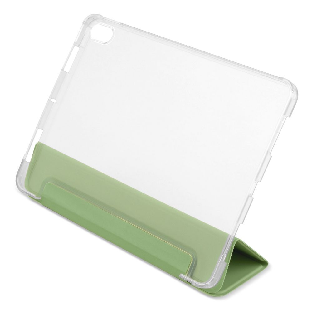 Husă magnetică cu spate transparent și colțuri întărite iPad Air 4 10.9 inch - Matcha Green