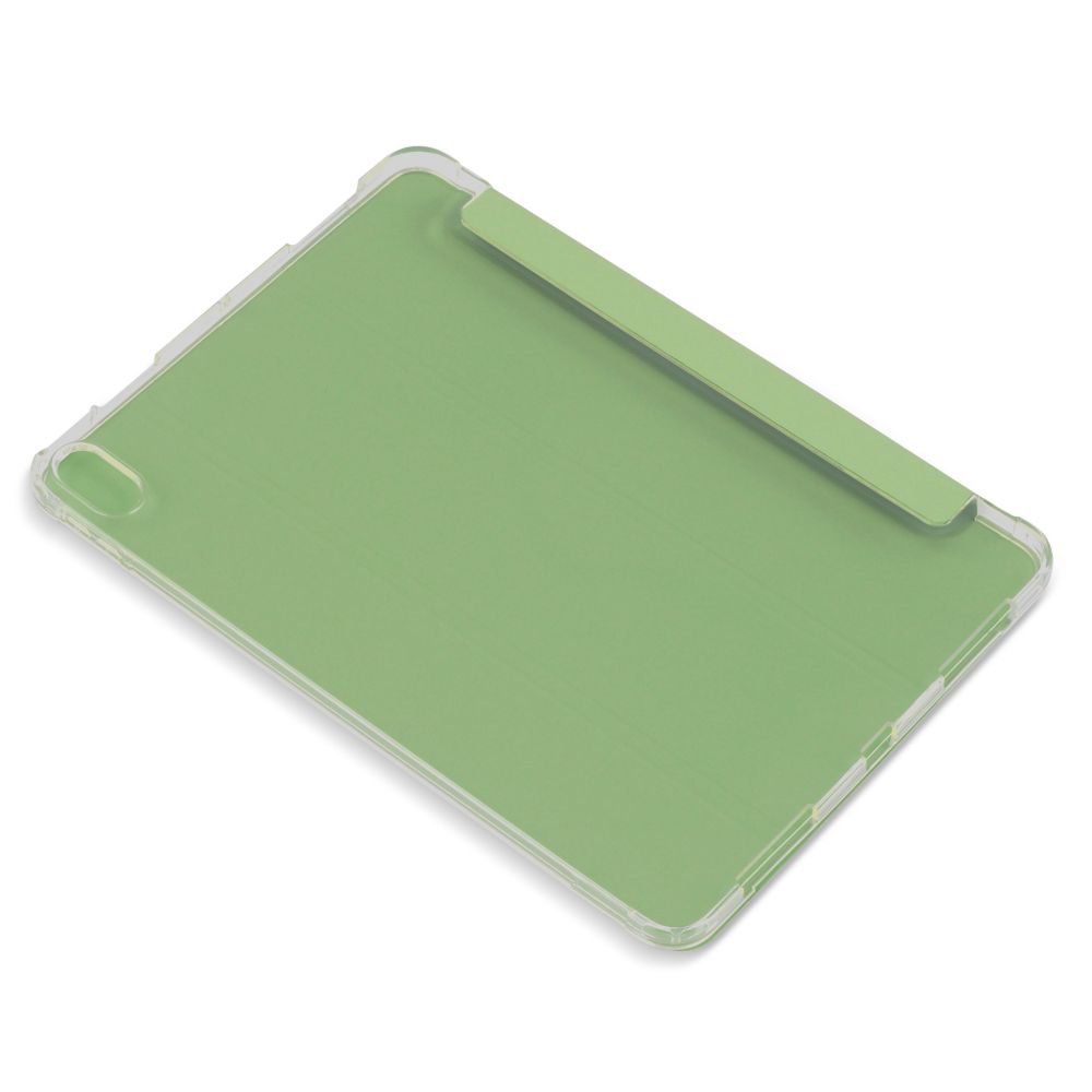 Husă magnetică cu spate transparent și colțuri întărite iPad Air 4 10.9 inch - Matcha Green