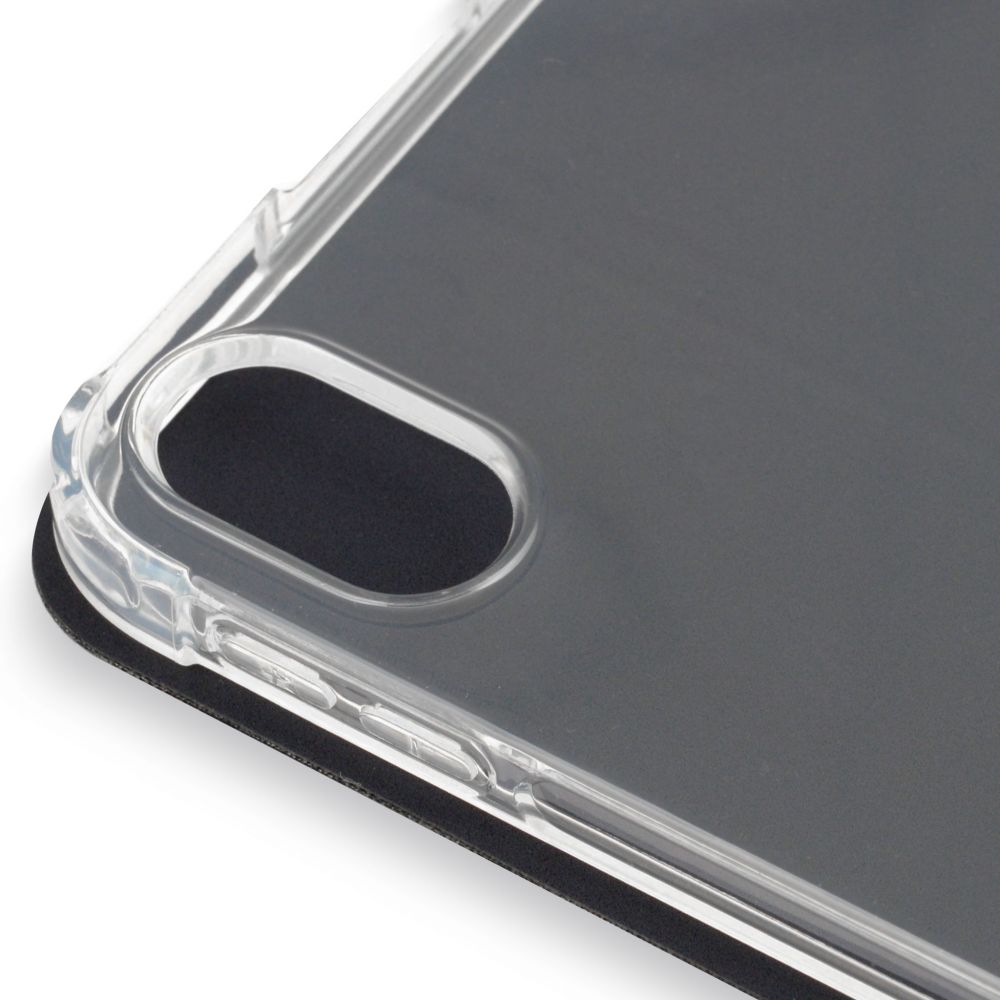 Husă magnetică cu spate transparent și colțuri întărite iPad Air 4 10.9 inch, Navy Blue