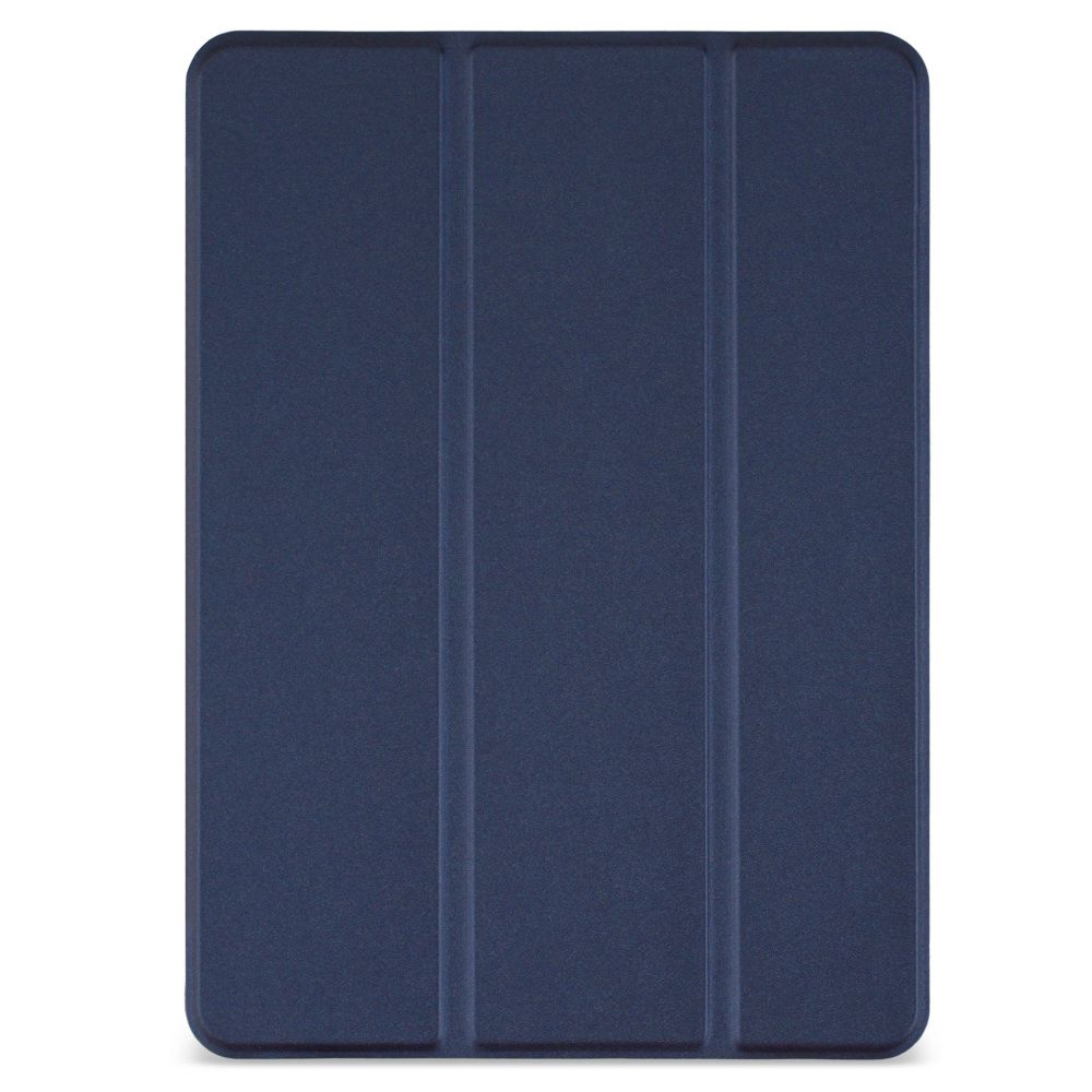Husă magnetică cu spate transparent și colțuri întărite iPad Air 4 10.9 inch, Navy Blue
