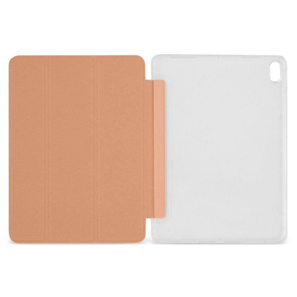 Husă magnetică cu spate transparent și colțuri întărite iPad Air 4 10.9 inch - Rose Gold