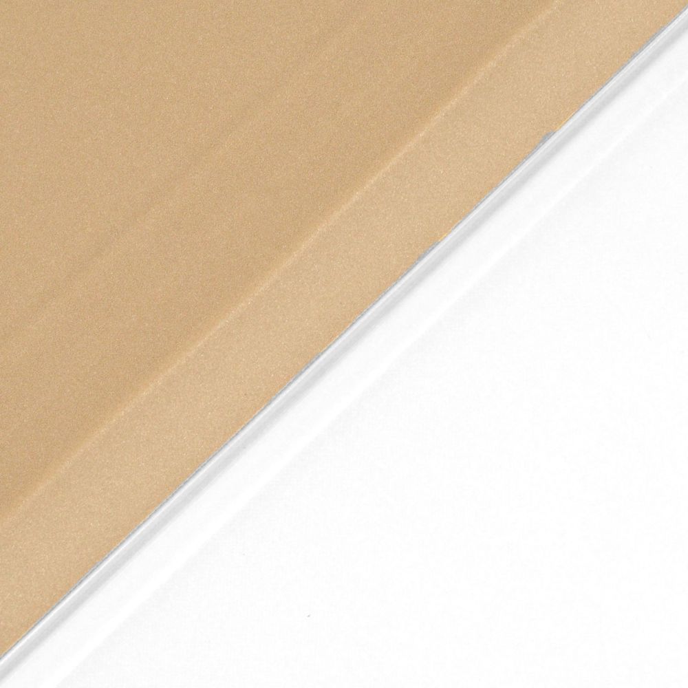 Husă magnetică cu spate transparent și colțuri întărite iPad Air 4 10.9 inch, Auriu