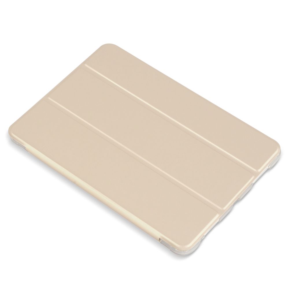 Husă magnetică cu spate transparent și colțuri întărite iPad Air 4 10.9 inch, Auriu
