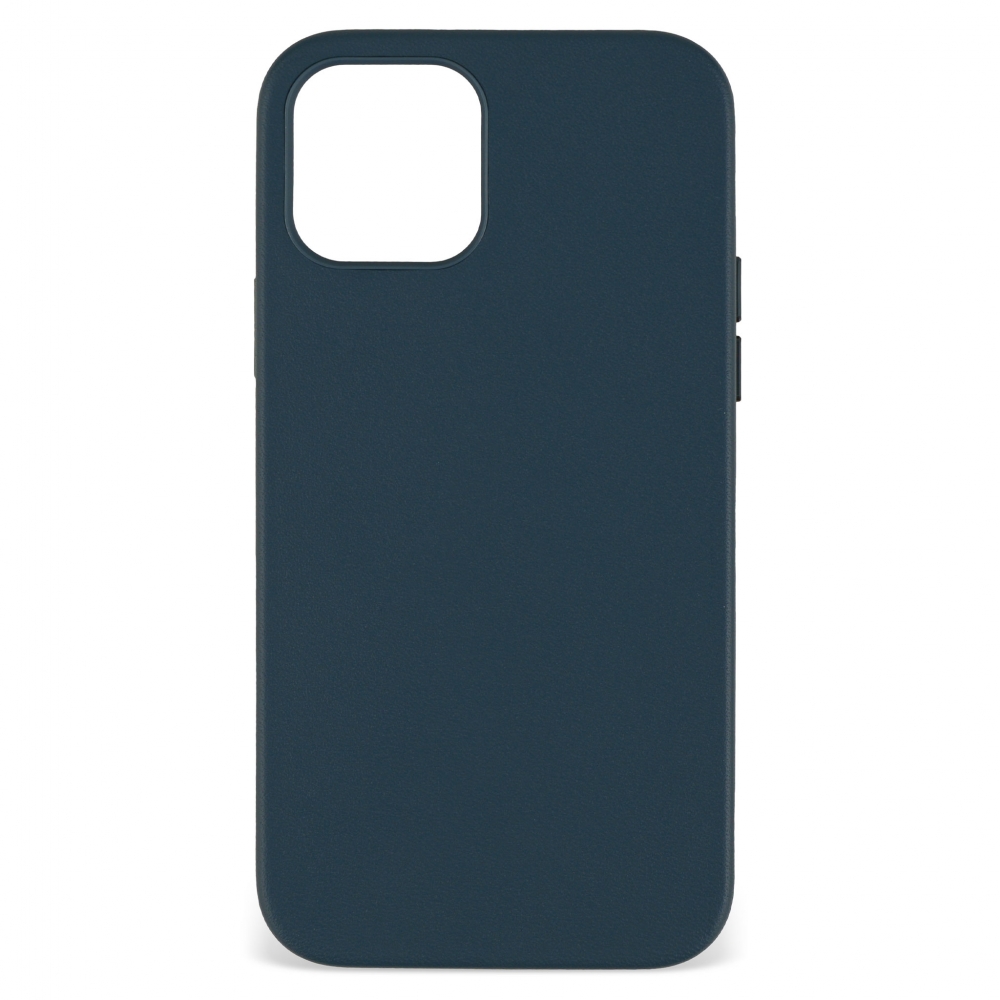 Husă din piele naturală cu MagSafe Apple iPhone 12 mini, Albastru