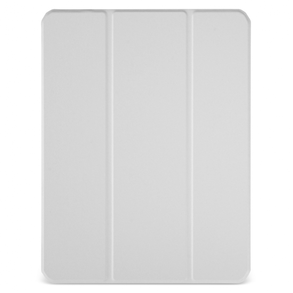 Husa magnetica cu spate acrilic, colturi intarite si suport Stylus iPad Air 4 10.9 Gri